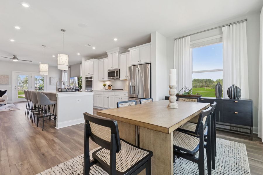 Dining Area and Gourmet Kitchen