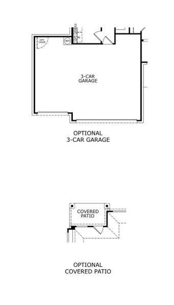 2D floor plan layout for the Concept 1730 by Risewell Homes in Chisholm Hills, Cleburne, TX (Image 4).