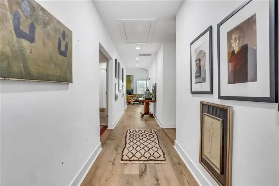 Furnished interior view inside a new home in , Atlanta (Image 6).