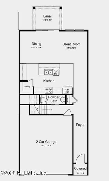 2D floor plan layout of this home in , St. Augustine, FL (Image 2). 2D floor plan layout of this home in , St. Augustine, FL (Image 2).