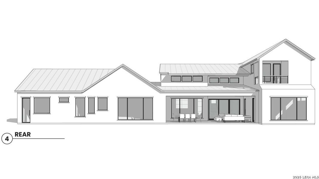 Exterior rendering of this home design in , San Antonio, TX (Image 3).