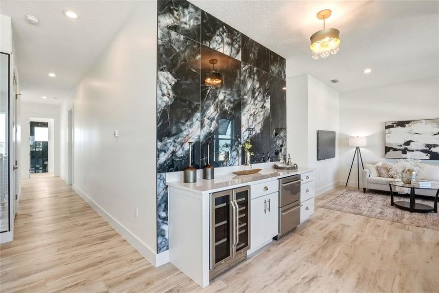 Furnished interior view inside a new home in , Madeira Beach (Image 35).