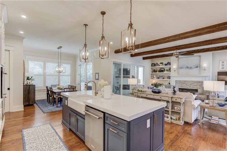 Furnished interior view inside a new home in , Duluth (Image 8).