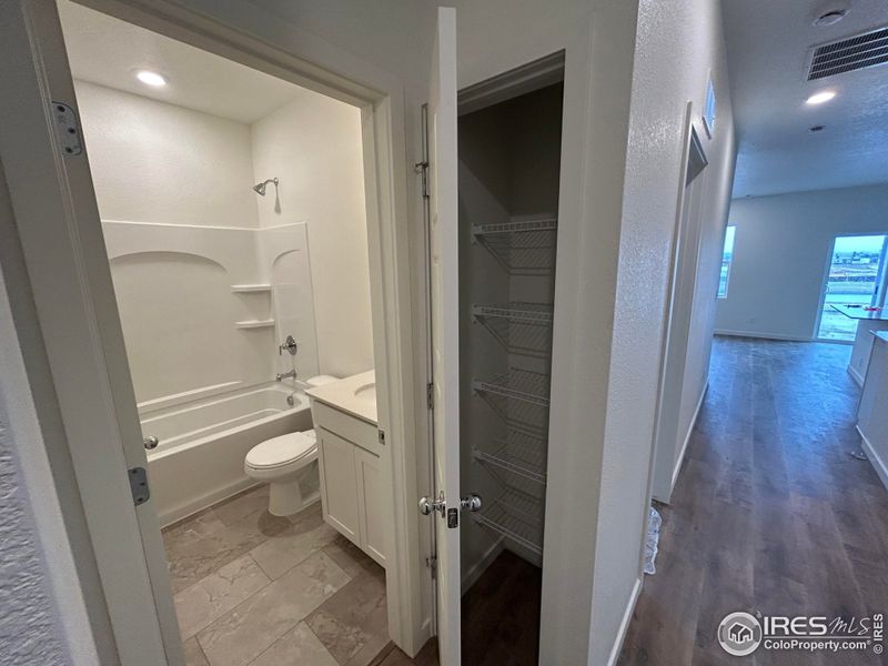 Furnished interior view inside a new home in Liberty Draw, Evans (Image 8). Furnished interior view inside a new home in Liberty Draw, Evans (Image 8).