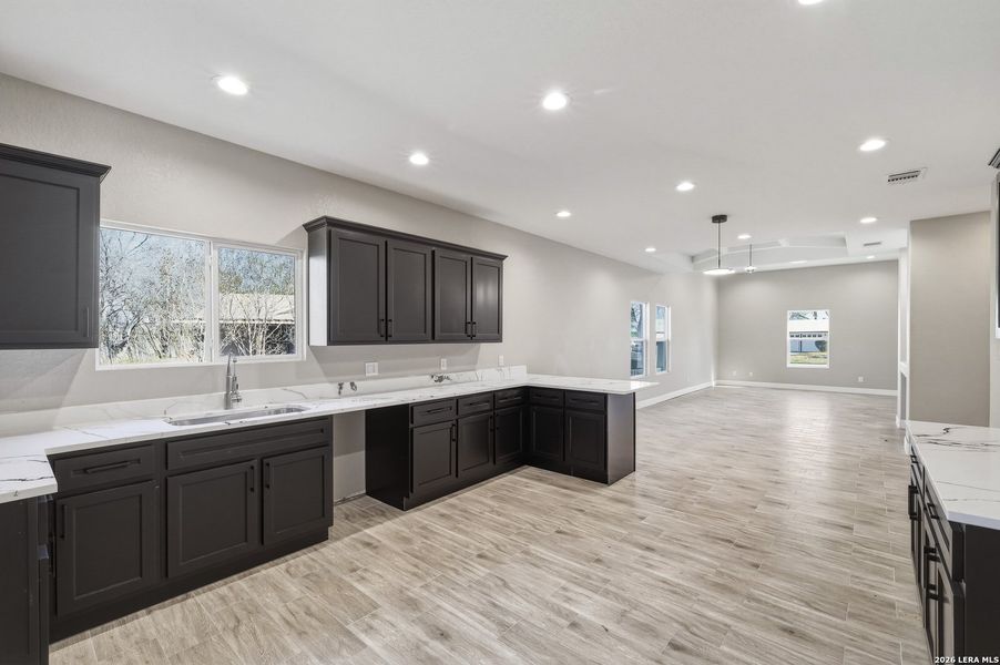Furnished interior view inside a new home in , San Antonio (Image 7).
