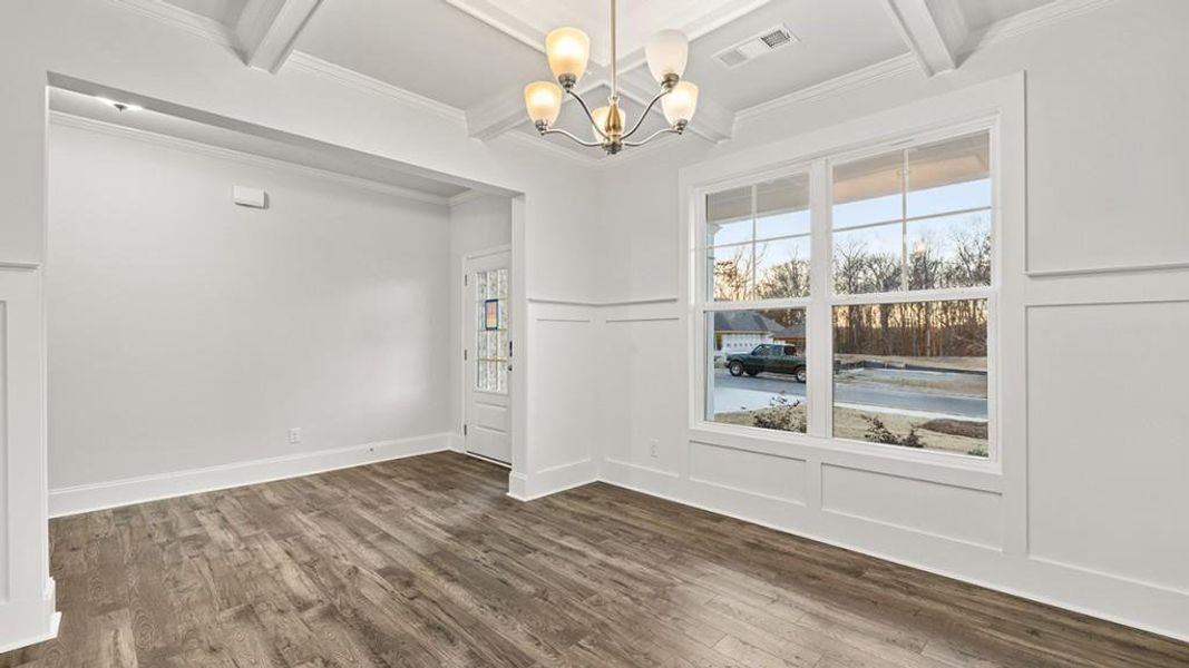 Spacious, unfurnished interior of a new home in Butner Estates, South Fulton (Image 28).