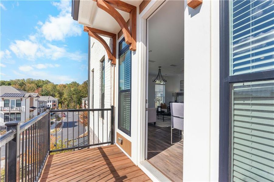 Exterior details and patio area of a home in Ecco Park, Alpharetta (Image 22). Exterior details and patio area of a home in Ecco Park, Alpharetta (Image 22).