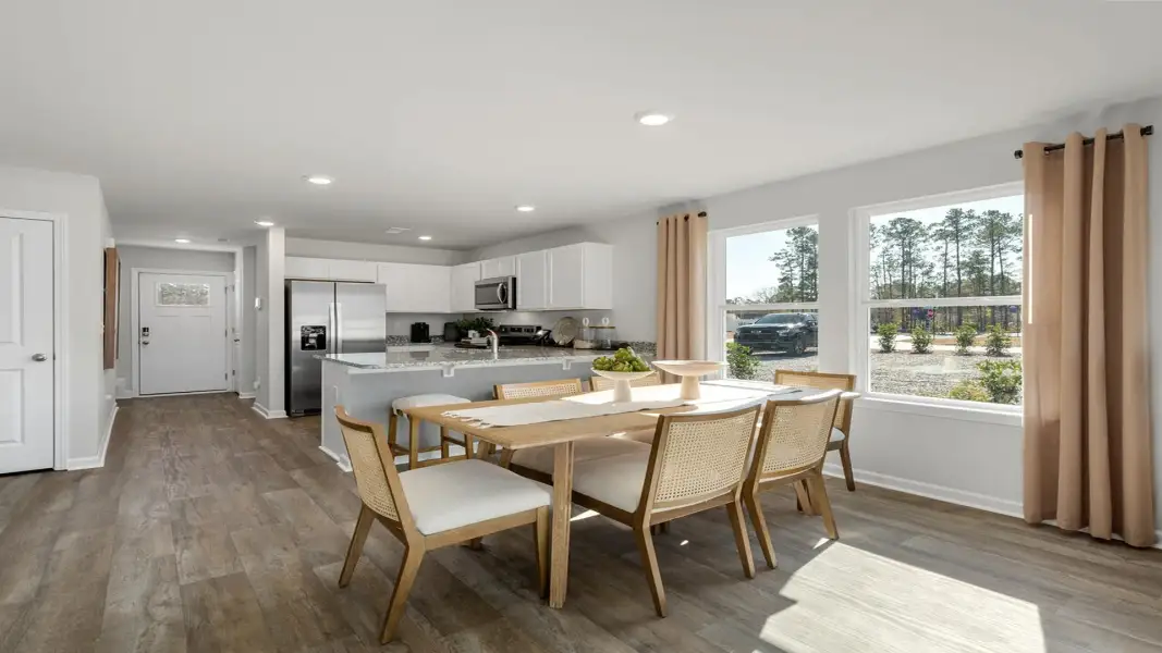 Furnished interior view inside a new home in McKenzie Gardens, Brunswick (Image 8).
