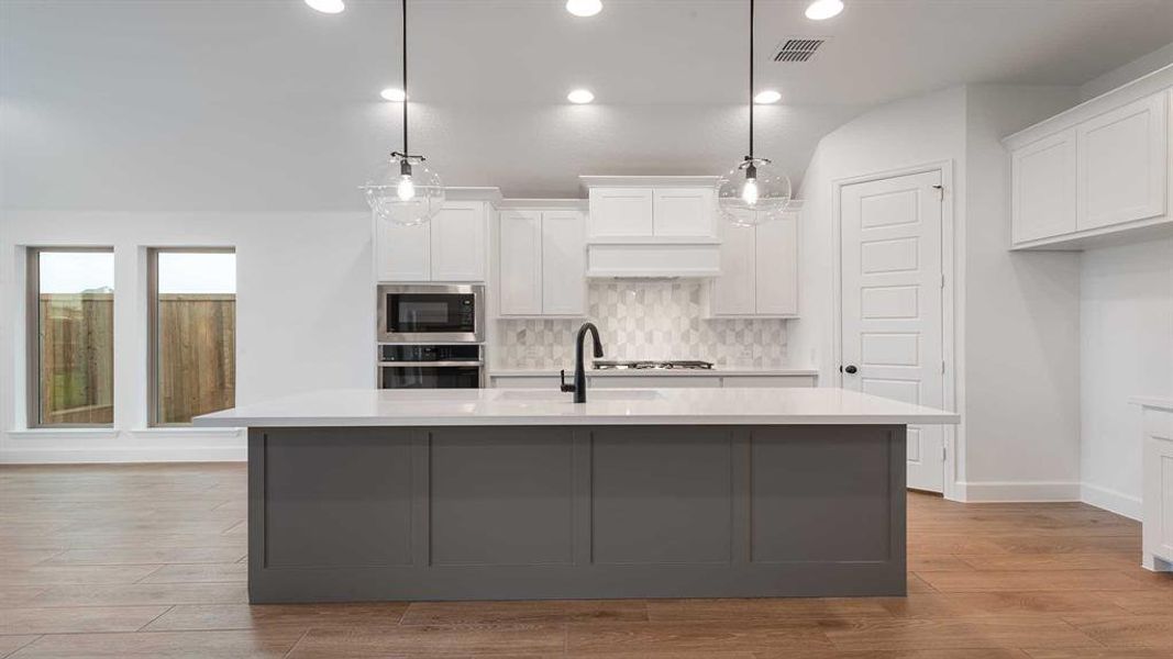 Furnished interior view inside a new home in Devonshire 55', Forney (Image 8). Furnished interior view inside a new home in Devonshire 55', Forney (Image 8).