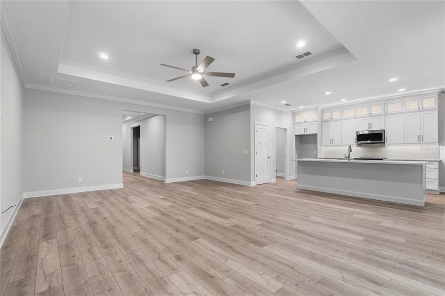 Spacious, unfurnished interior of a new home in , Mulberry (Image 11). Spacious, unfurnished interior of a new home in , Mulberry (Image 11).