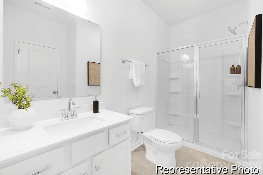 Furnished interior view inside a new home in , Statesville (Image 10).