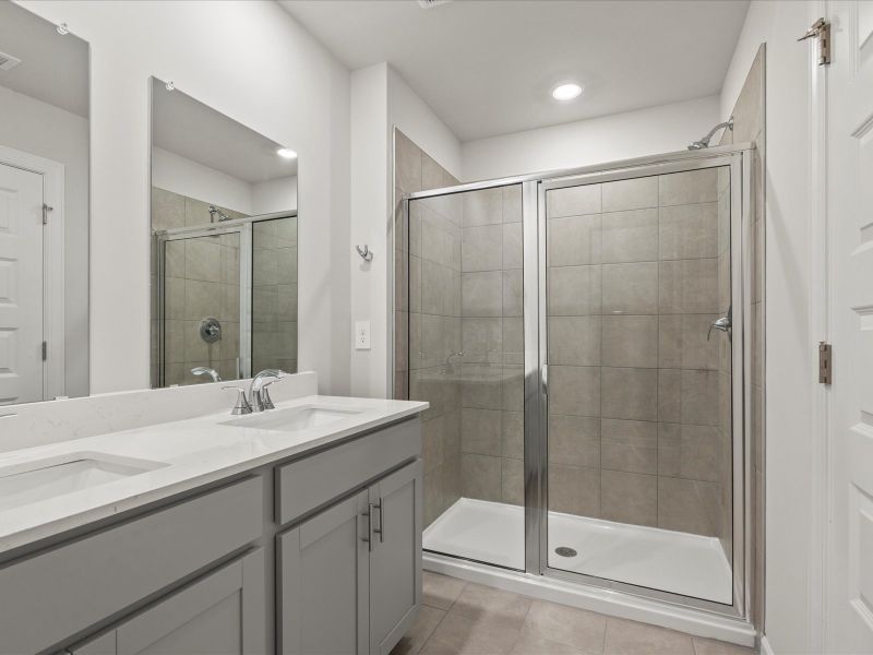 Furnished interior view inside a new home in Valentine Townes, Greer (Image 6).