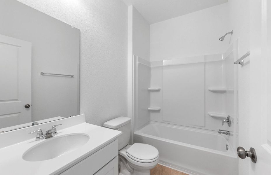 Furnished interior view inside a new home in Sonterra, Jarrell (Image 7).