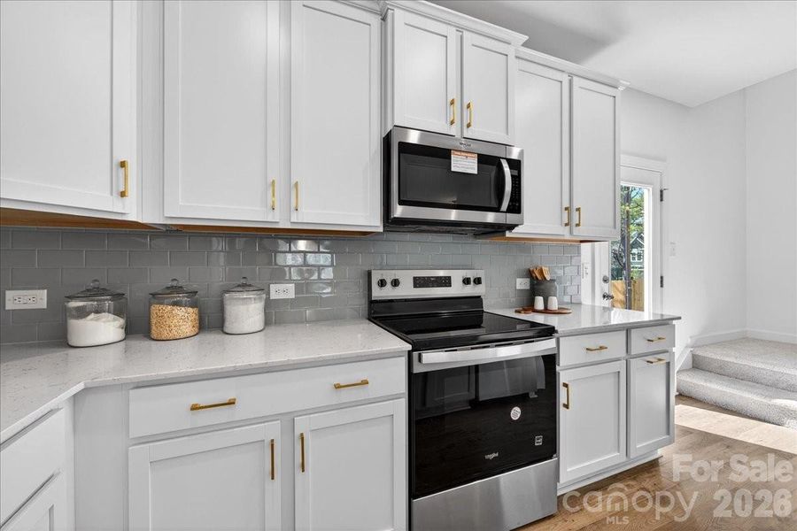 Furnished interior view inside a new home in , Charlotte (Image 6).
