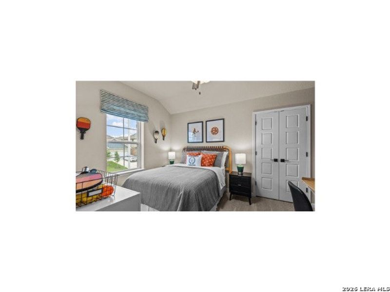 Furnished interior view inside a new home in Hunter's Ranch, San Antonio (Image 8).