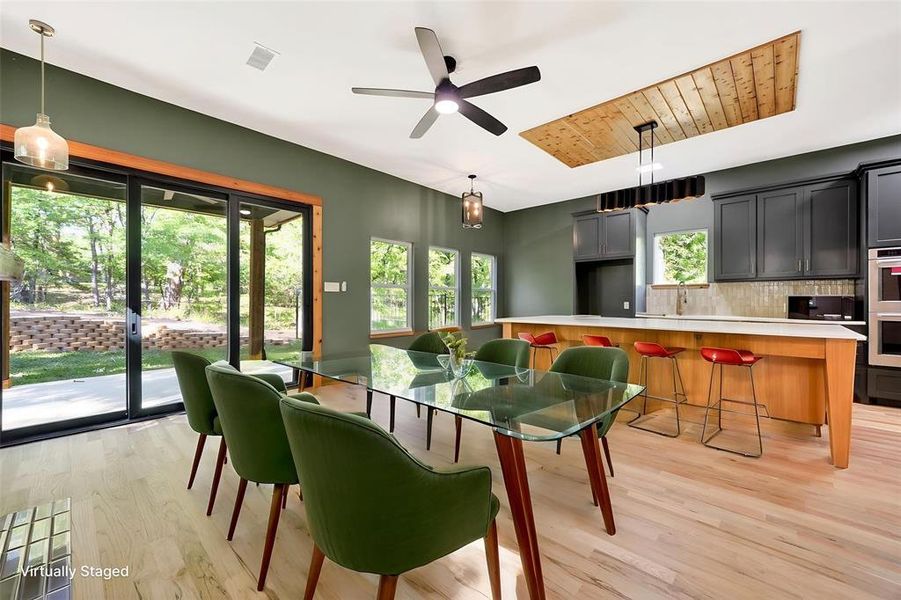 Furnished interior view inside a new home in , Mabank (Image 29). Furnished interior view inside a new home in , Mabank (Image 29).