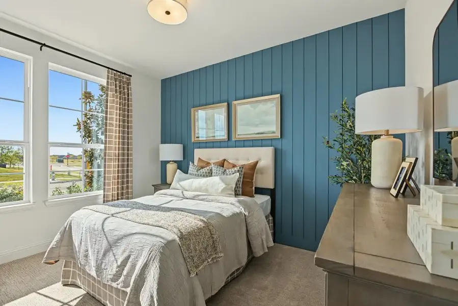 Furnished interior view inside a new home in Leonard Trails, Anna (Image 36).