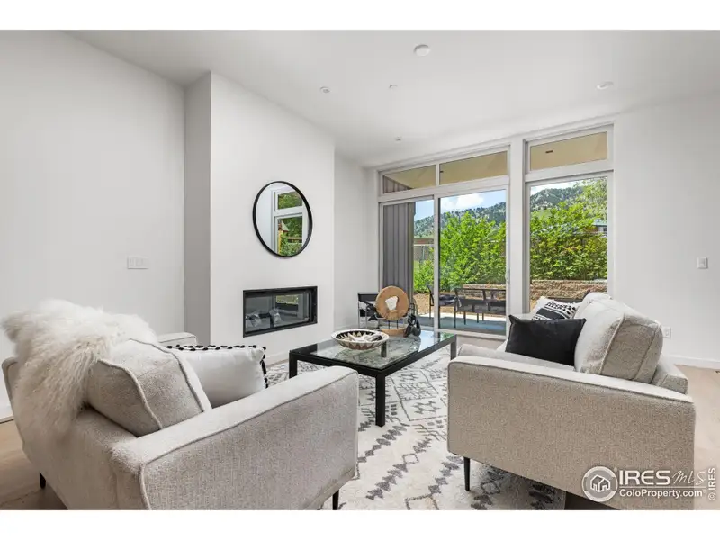 Furnished interior view inside a new home in , Boulder (Image 8).