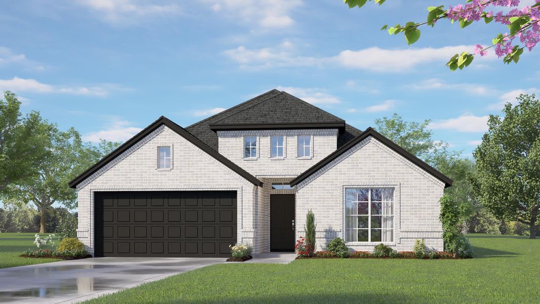 Elevation B | Concept 1790 at Summer Crest in Fort Worth, TX by Landsea Homes