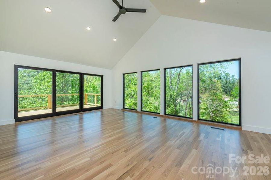 Spacious, unfurnished interior of a new home in , Asheville (Image 12).