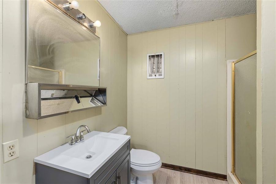 Bathroom one off of kitchen