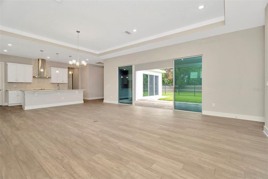 Great Room and Dining Area