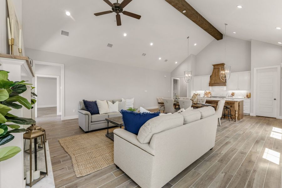 Representative furnished interior of a home built from the The Maggie by Reece Homes in Harvest Meadows, Bryan (Image 42).