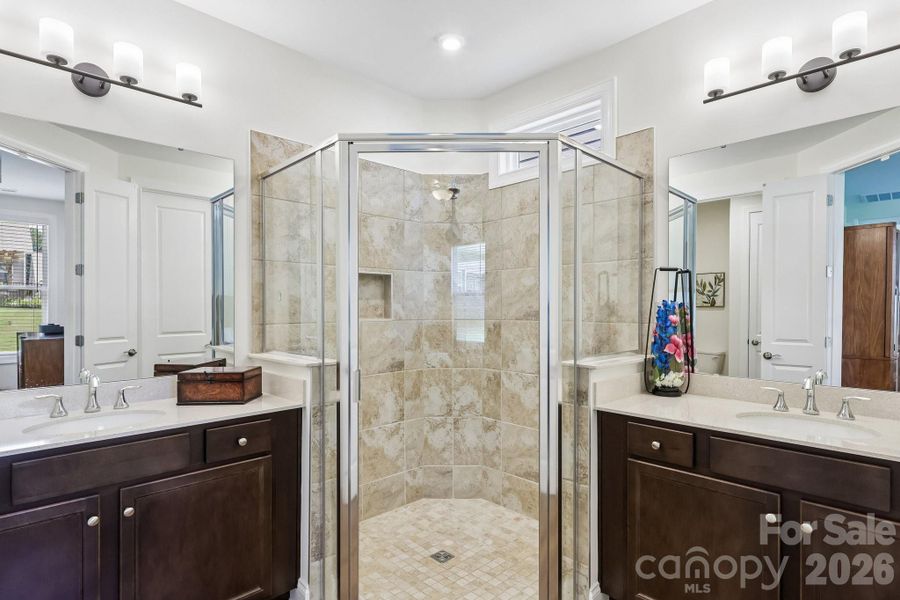 Furnished interior view inside a new home in , Charlotte (Image 29).
