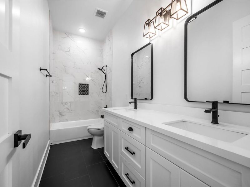 Furnished interior view inside a new home in , Hockley (Image 10).
