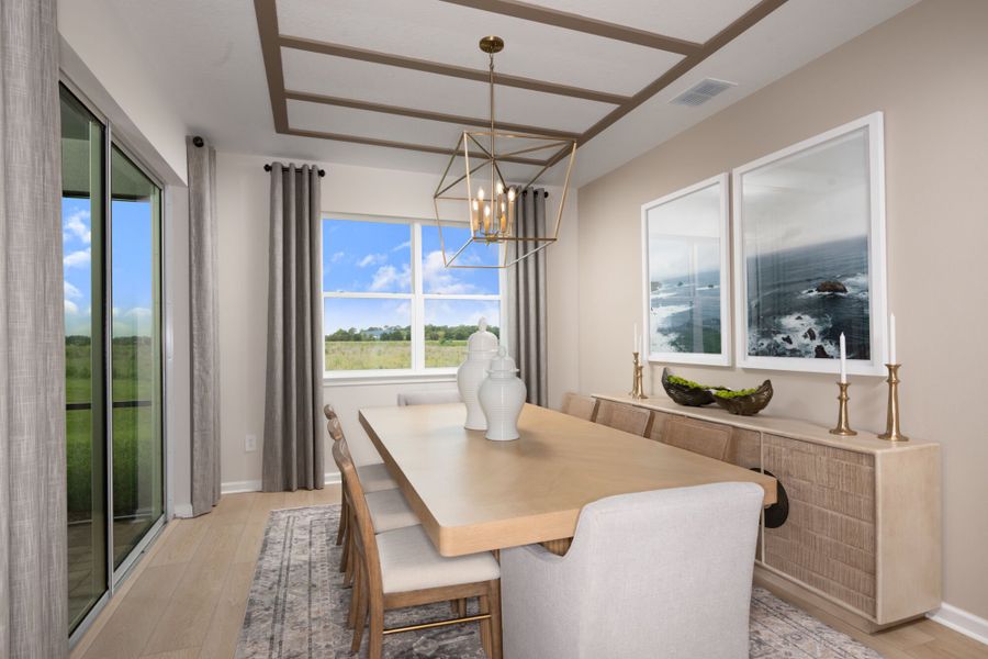 Representative furnished interior of a home built from the Red Bud by Mattamy Homes in Pasadena Ridge Master, Dade City (Image 8). Representative furnished interior of a home built from the Red Bud by Mattamy Homes in Pasadena Ridge Master, Dade City (Image 8).