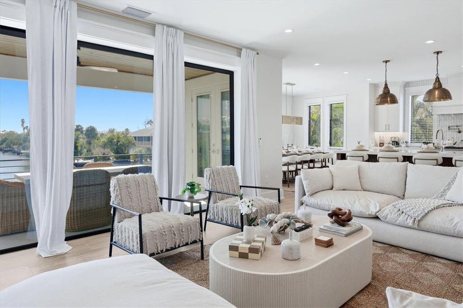 Furnished interior view inside a new home in , Anna Maria (Image 8).