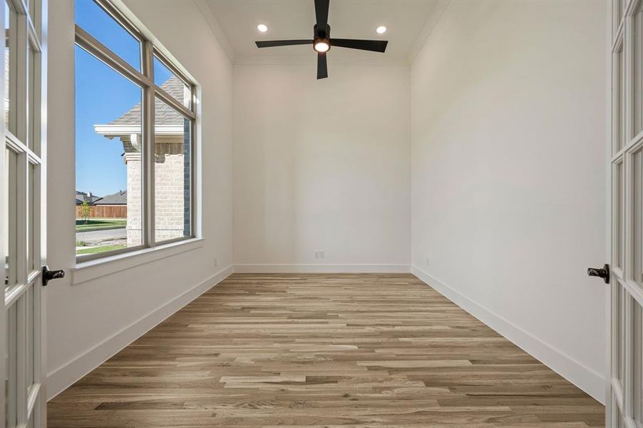 Spacious, unfurnished interior of a new home in LeTara, Haslet (Image 28).