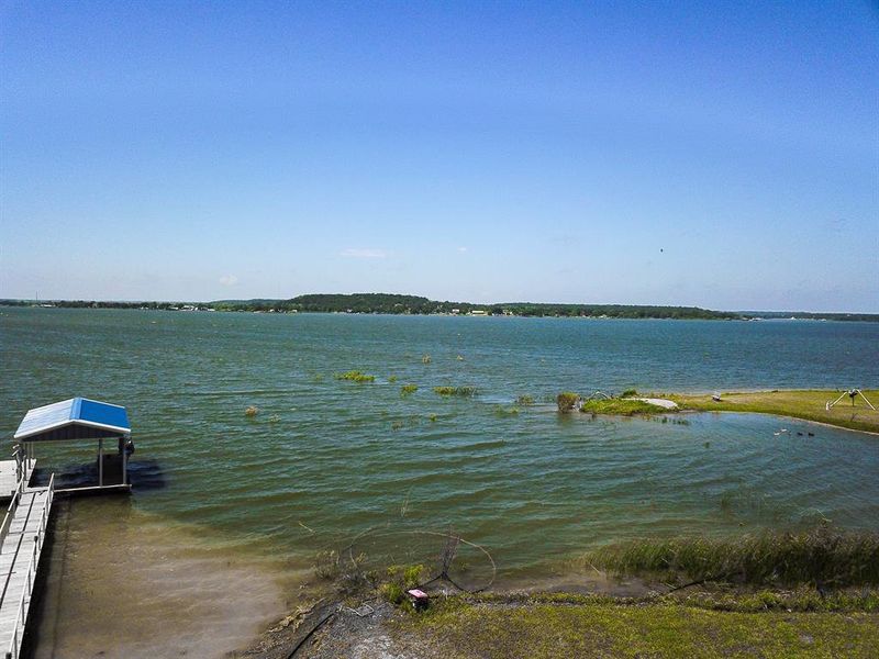 Waterfront at Lake Leon! #lakefrontliving #lakeleon #waterfront #airbnb #incomeproperty