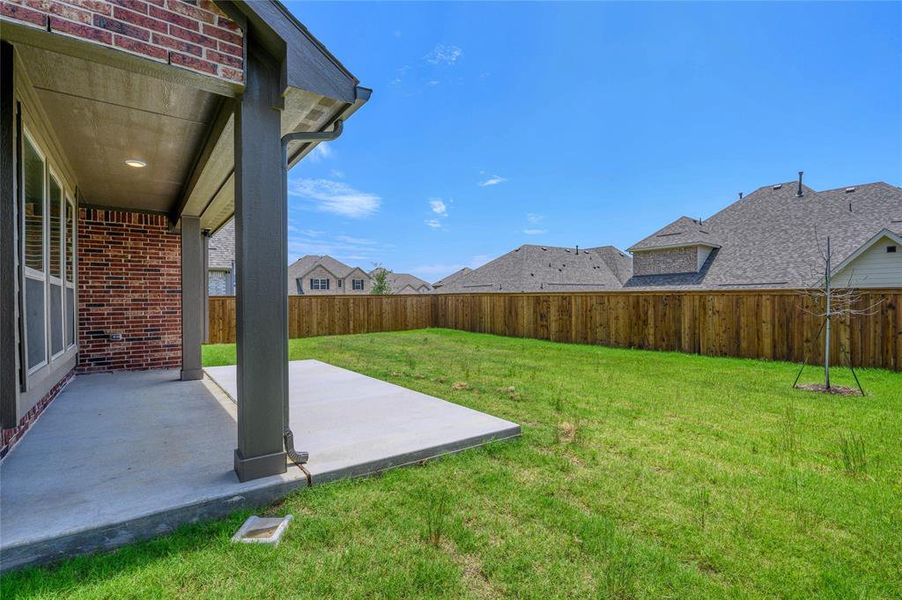 Front exterior of a new home in Creekview Meadows, Pilot Point, TX, highlighting curb appeal (Image 21). Front exterior of a new home in Creekview Meadows, Pilot Point, TX, highlighting curb appeal (Image 21).