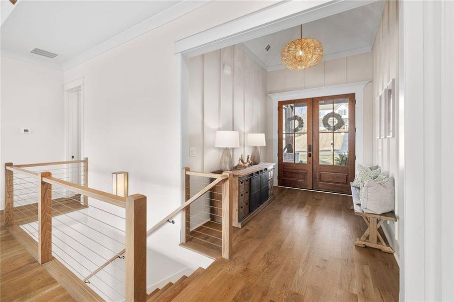 Furnished interior view inside a new home in , Dawsonville (Image 45).