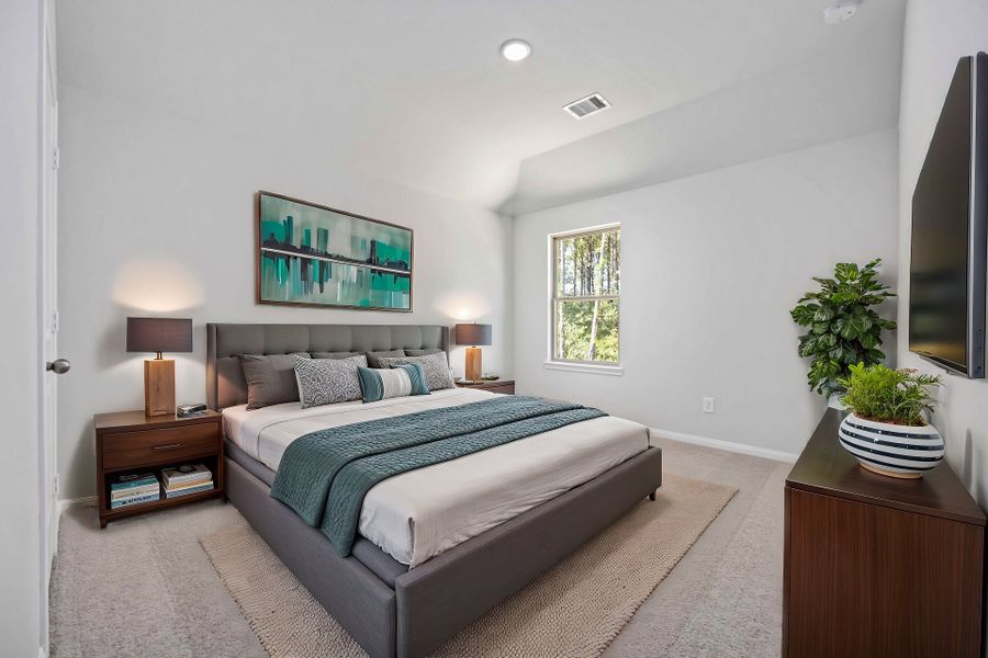 Virtually staged representation of the floor plan. Actual home features, colors, and details may vary. Virtually staged representation of the floor plan. Actual home features, colors, and details may vary.