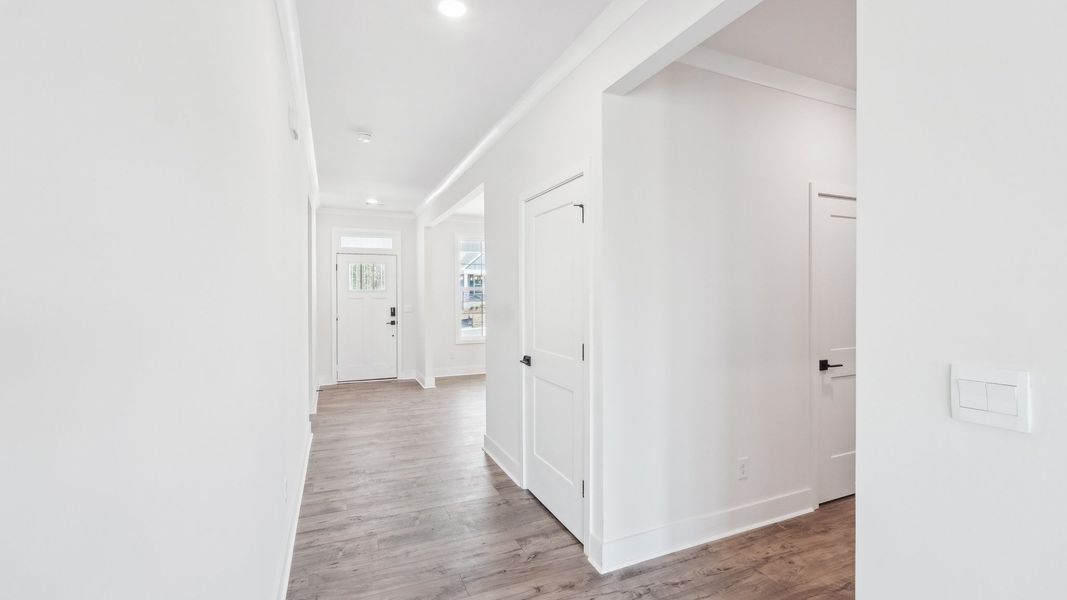 Representative unfurnished interior of a home built from the Sycamore by D.R. Horton in Westport, York (Image 14).