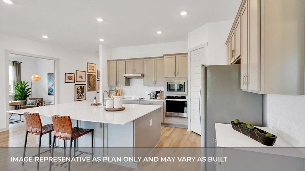 Furnished interior view inside a new home in Rosenbusch Ranch, Leander (Image 13). Furnished interior view inside a new home in Rosenbusch Ranch, Leander (Image 13).