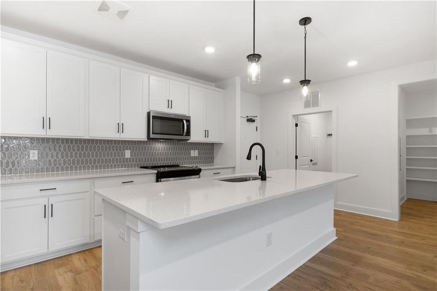 Furnished interior view inside a new home in , Cumming (Image 11).