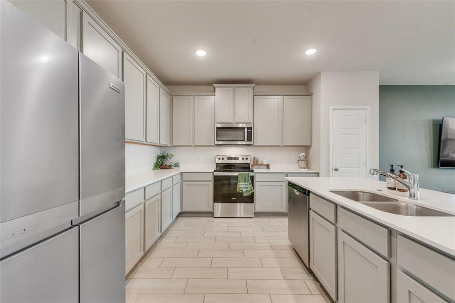 Furnished interior view inside a new home in , Crandall (Image 10).