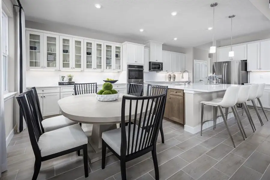 Representative furnished interior of a home built from the Winterset by Ryan Homes in Bellaviva, Auburndale (Image 3).