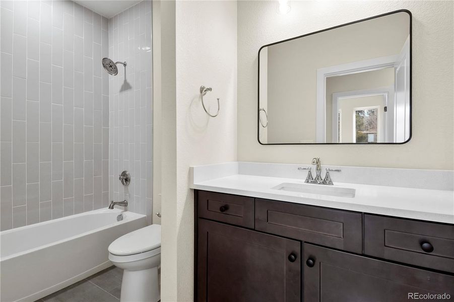 Furnished interior view inside a new home in , Colorado Springs (Image 12).
