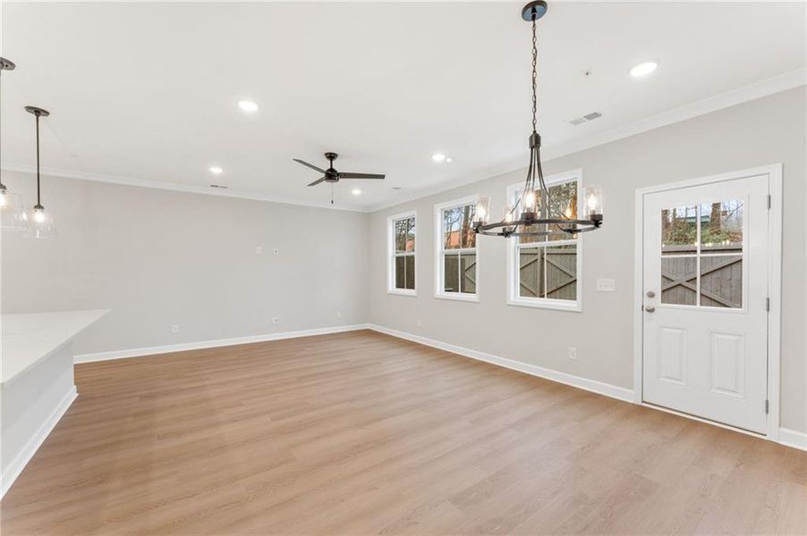 Spacious, unfurnished interior of a new home in Wildwood Place, Powder Springs (Image 14).