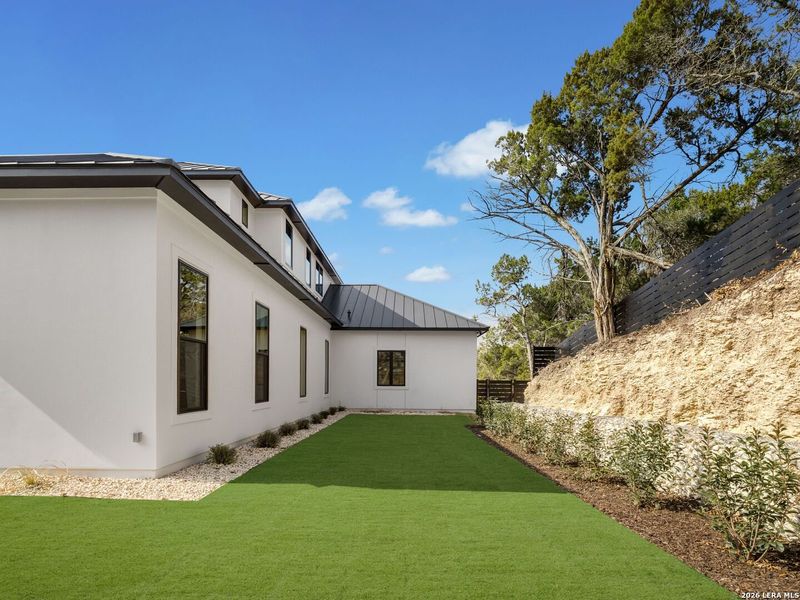 Exterior details and patio area of a home in , San Antonio (Image 30).