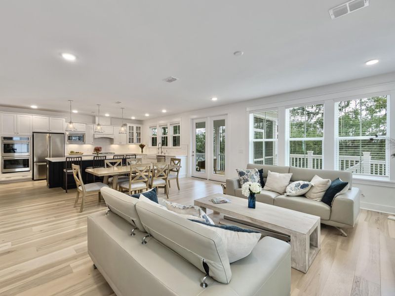 Furnished interior view inside a new home in Liberty Hill Farm, Mount Pleasant (Image 12).