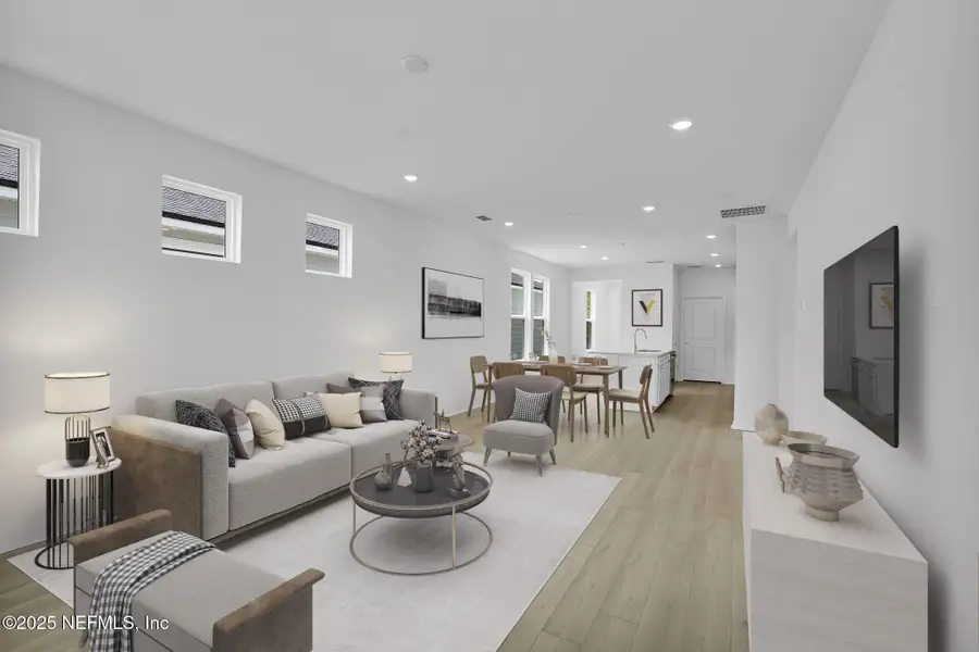 Furnished interior view inside a new home in Summer Bay at Grand Oaks, St. Augustine (Image 6).