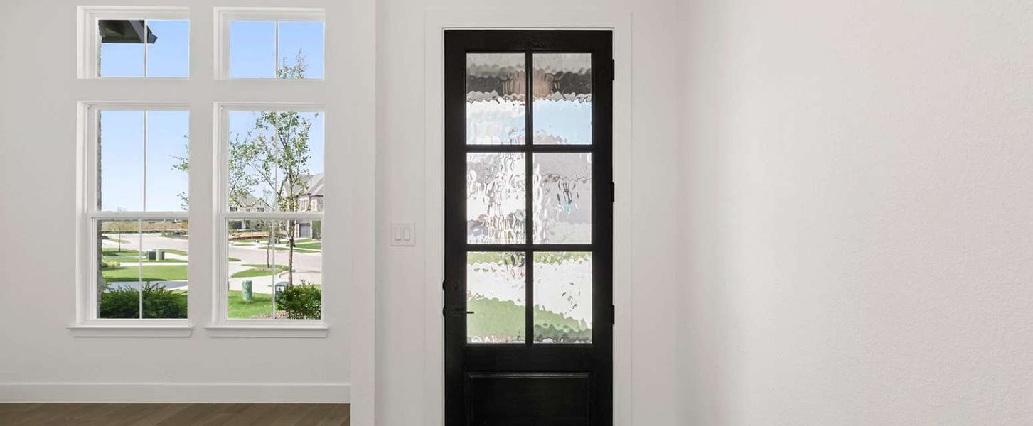 Representative unfurnished interior of a home built from the Ellington by Ashton Woods in Furst Ranch, Flower Mound (Image 15). Representative unfurnished interior of a home built from the Ellington by Ashton Woods in Furst Ranch, Flower Mound (Image 15).