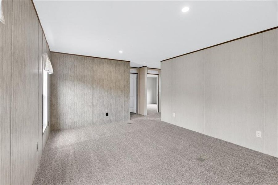 Spacious, unfurnished interior of a new home in , Royston (Image 36).