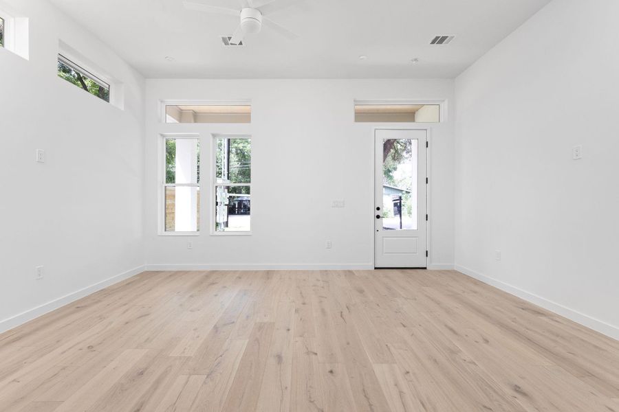 Spacious, unfurnished interior of a new home in , Austin (Image 19). Spacious, unfurnished interior of a new home in , Austin (Image 19).