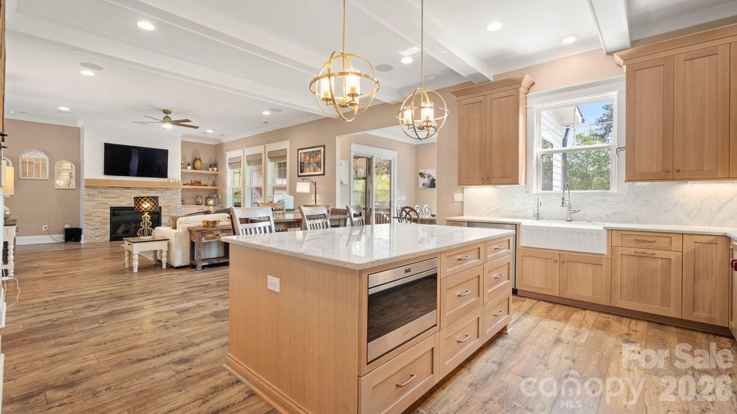 Furnished interior view inside a new home in , York (Image 34).